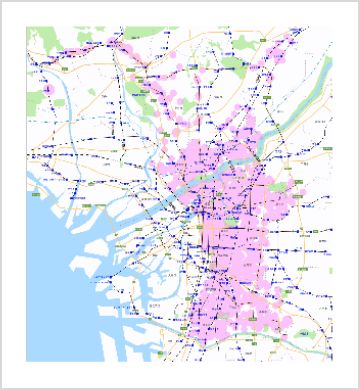 大阪サービスエリア地図